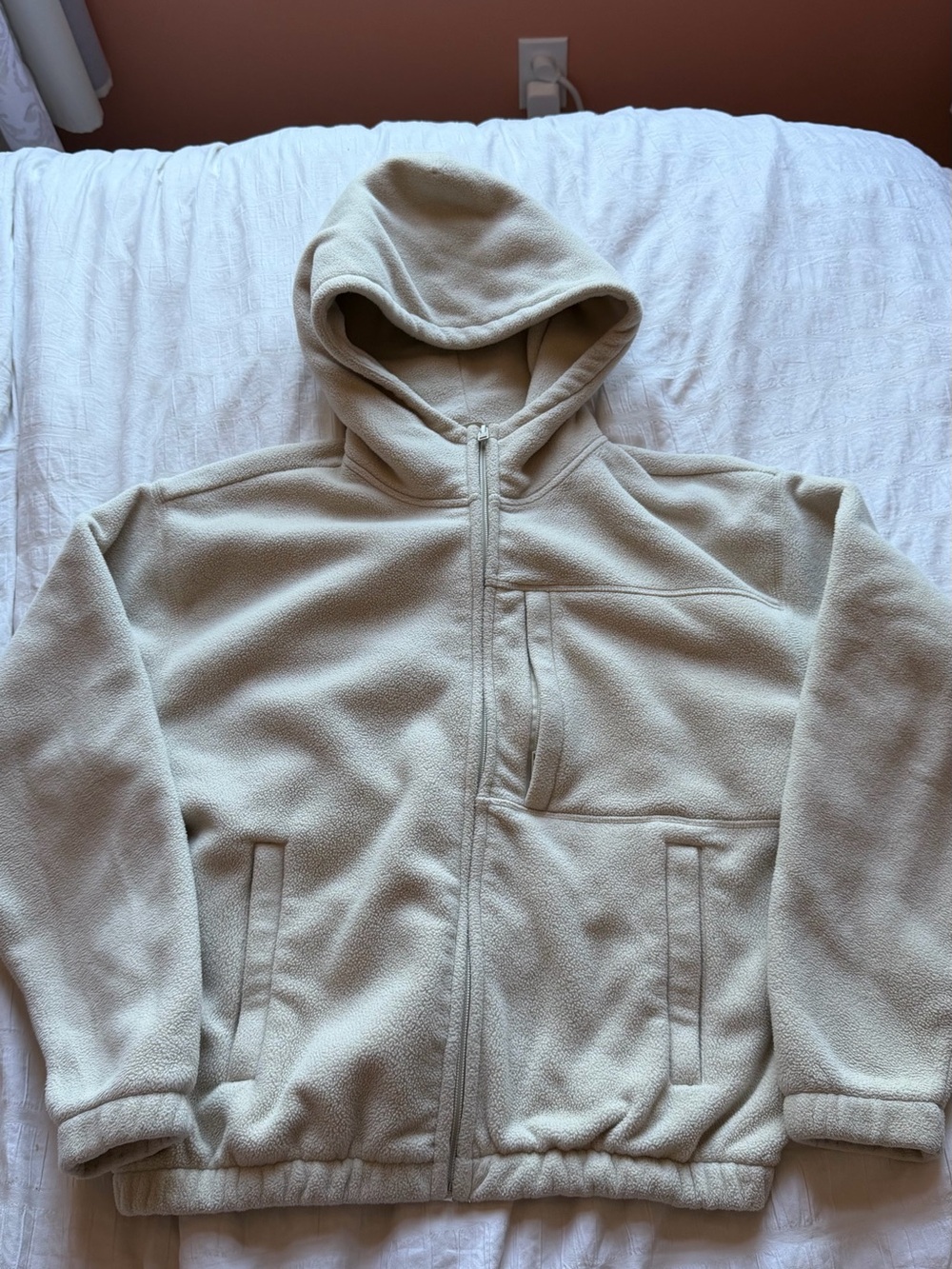 TNA fleece hoodie/pant set